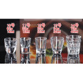 Haonai shot glass mini shot glass clear promotion mini wine glass wholesales